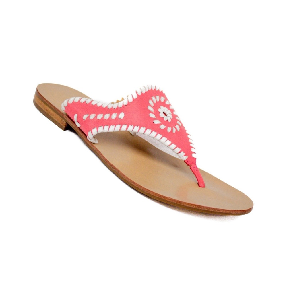 Jack Rodgers Leather Sandals Women's Size 9.5